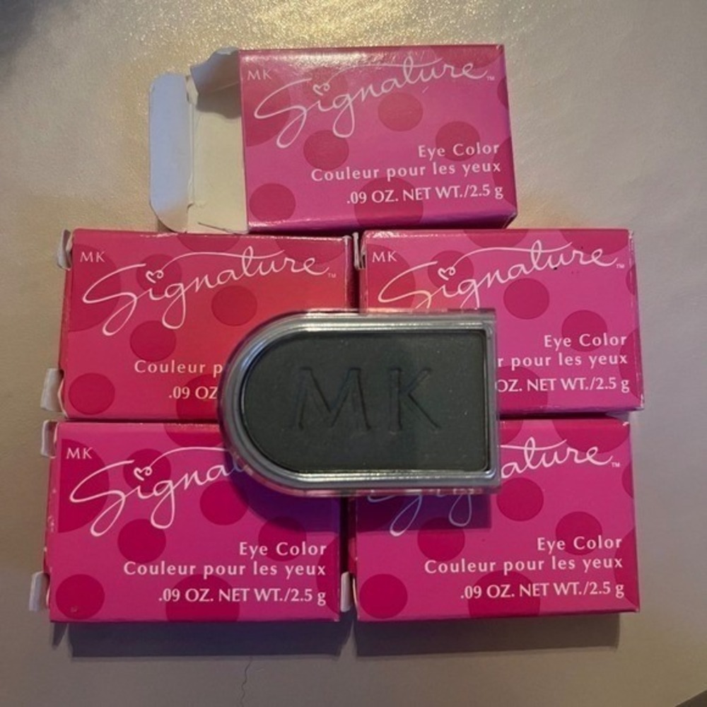 New Lot of 5 Mary Kay Signature Eye Color Shadows - RAINFOREST Green